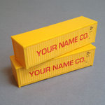 Personalised Container Sides (OO Gauge)