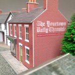 'Yourtown' Daily Chronicle – Personalised Ghost Sign (Paper/OO Gauge)